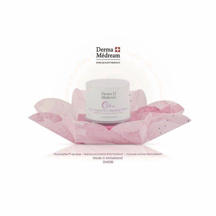 Derma Medream Rose Hydra-Firm Sleeping Cream (Moisturising, Rejuvenating, Radiance, Firing) (E50Ml) Dm038