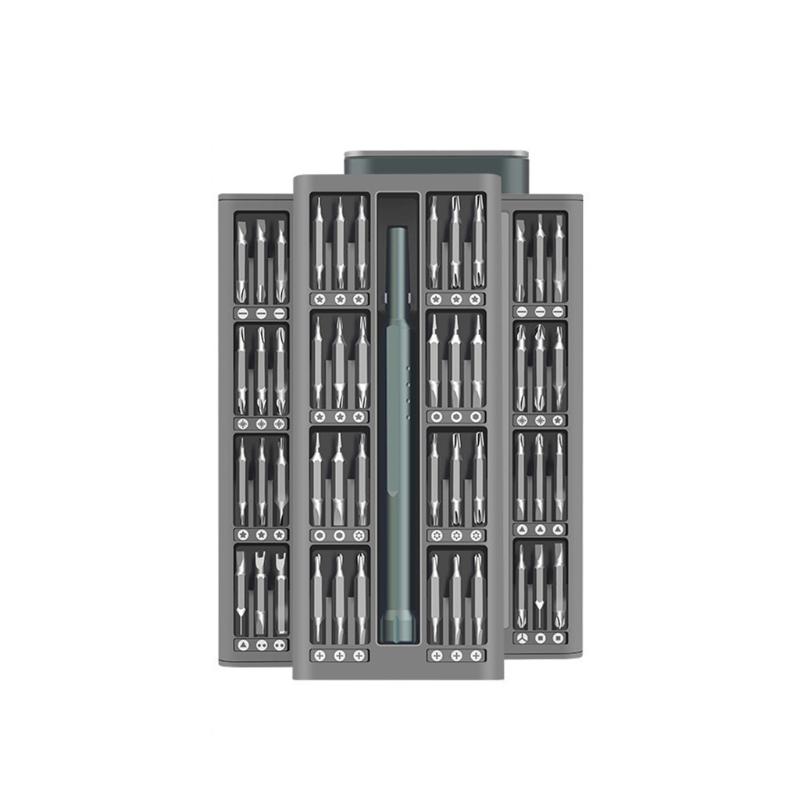 Multifunctional High Precise Screwdriver Bit Set for Phone Computer Eyeglass Repair Alloy Steel Material Portable Storage