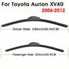 For Toyota Aurion XV40/XV50 2006-2017 Car Wiper Blade Front Wipers Fit U Hook Arm Windscreen Auto KAWOO Wiper Blades