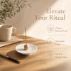 Resin Aromatherapy Censer Stable Base Fragrance Tray Modern Incense Holder  Home Decoration