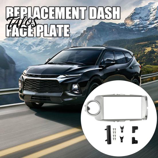 Dash Conversion Kit Accessory 9 Inch Car Radio for Toyota Yaris Vitz 2012, Navigation Frame Panel Android Radio, Double Din Stereo Mounting