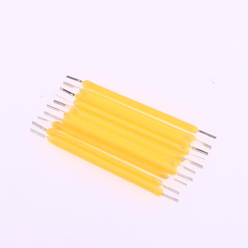 10Pcs Edison Bulb Led Filament Lamp Parts 38Mm Dc3V Led Bead Incandescent Light Accessories Diode For Holiday Lighting Diy
