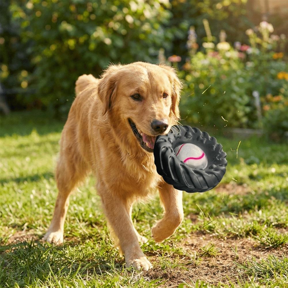 Giocattolo Interattivo Cane Elastico Suono Squeak Ruota Masticabile Cane Giocattoli Creativi per la Masticazione Gioco Indoor