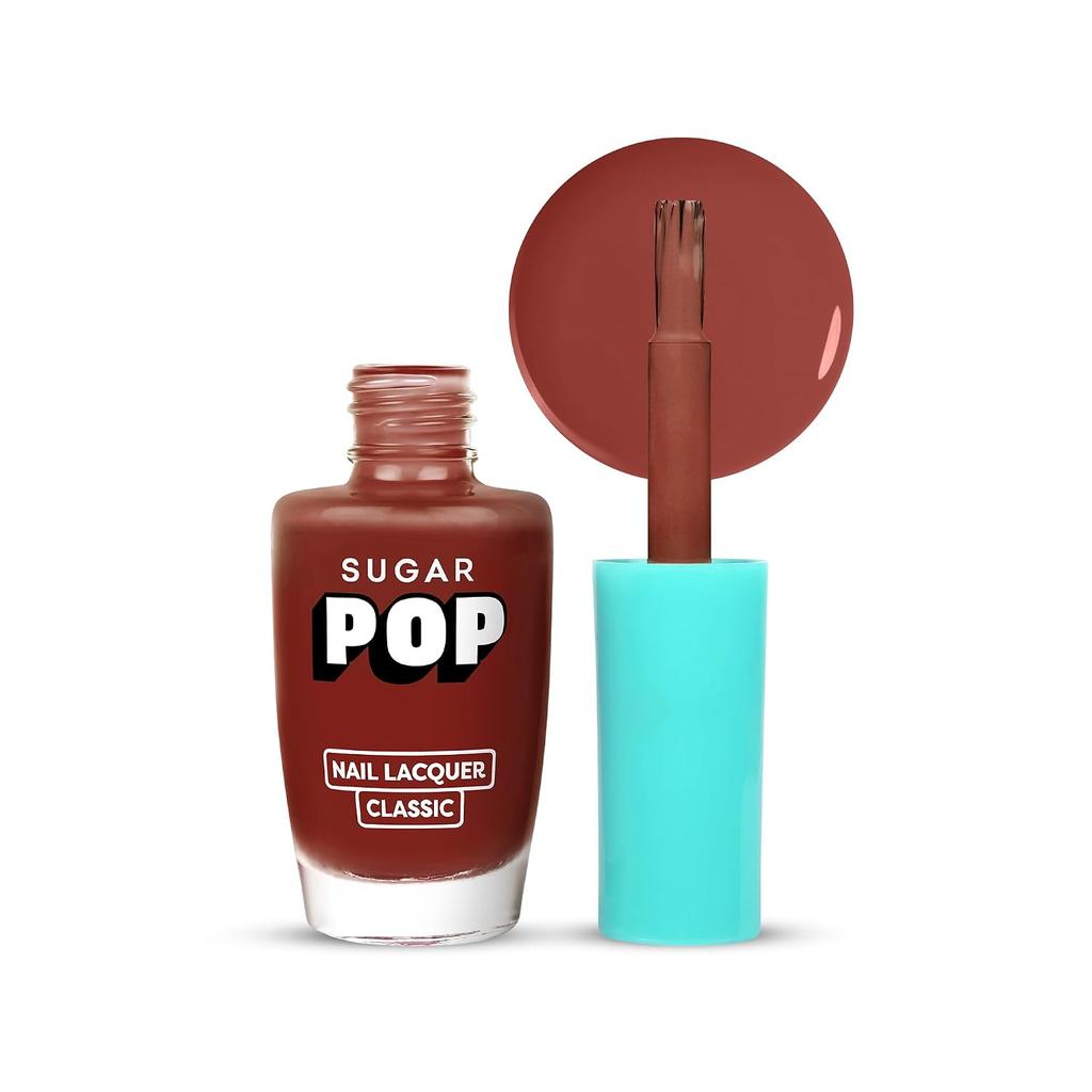 Sugar Pop Nail Lacquer Classic 12 Coral Nude High Shine 10ml