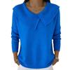 Women's Long Sleeve Doll Neck Knit Sweater