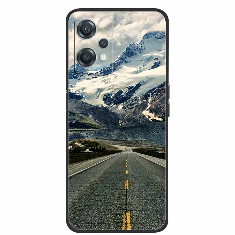 For OnePlus Nord CE 2 Lite 5G Cases Black Silicone Luxury Bumper TPU Case Cover Capa For OnePlus Nord CE 2 5G Shockproof Cases