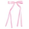 10PCS Soft Polyester Hair Barrettes Double Ribbon Bows Design Nonslip Duckbills Clip For Daily Use And Sports