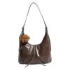 Casual Retro Large Capacity Bag, Commuting Single Shoulder Bag, Trendy Crossbody Bag