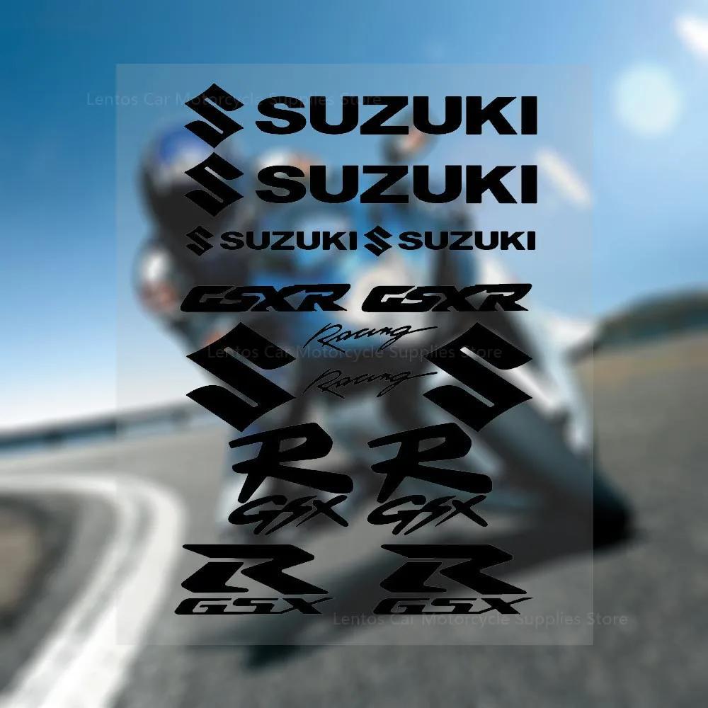 AAGL1 Suitable for Suzuki Body Reflective Stickers Modified Motorcycle Waterproof Decals SUZUKI Car Logo Stickers GSX Pull Flower Uy