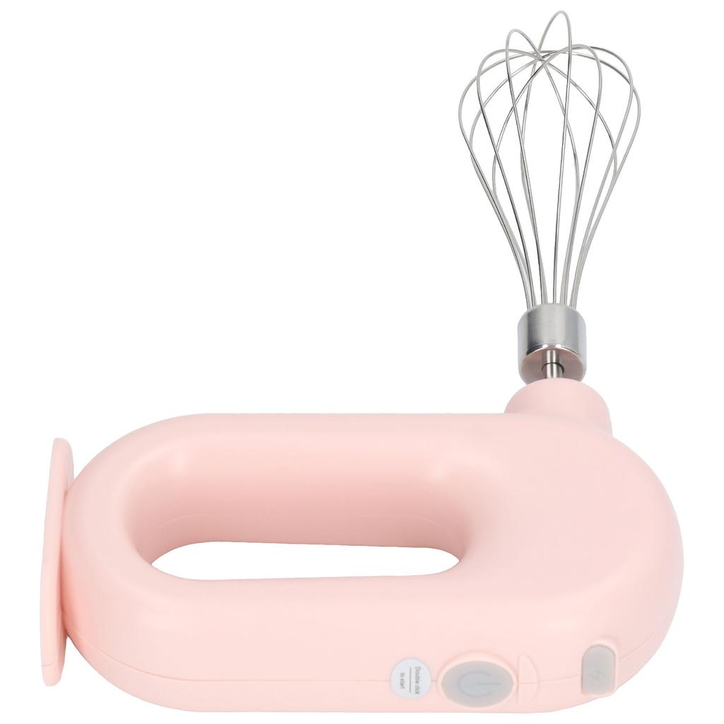 Electric Hand Mixer USB Charging 4 Level Adjustment Electric Eggbeater Handheld Milk Frother for