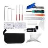 25Pcs Guitar Repairing Tools Kits Setup Kits Guitar String Changing Tools Guitar Ukulele Bass Banjo Maintenance Tool