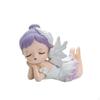 Ballerina Statue with Feathered Appendages Decorative Winged Ornament Freestanding Ballet
