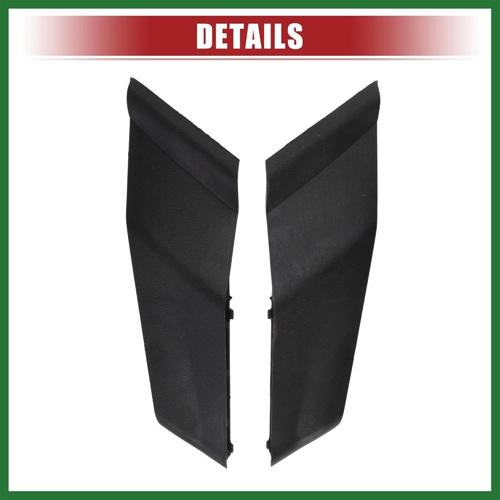 Motoforti Front Windshield Wiper Cowl Cover Extension Trim Wiper Cowling Plastic Panel Fit for Toyota Corolla 2014-2019 No.5508402250/5508302010 -