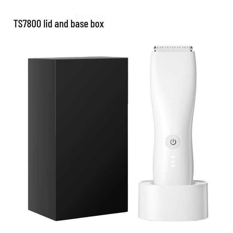 Waterproof Electric Body Hair Trimmer for Men - Armpit & Pubic Shaver