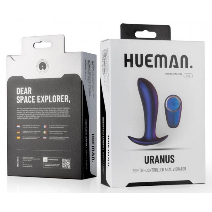 STIMULATEUR DE PROSTATE VIBRANT Stimulateur de prostate vibrant Uranus Hueman 10.5 x 3.2cm HUEMAN