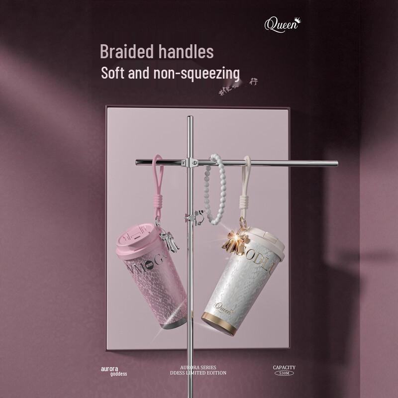 Shangqi Luxurious Black Ceramic Insulated Coffee Cup