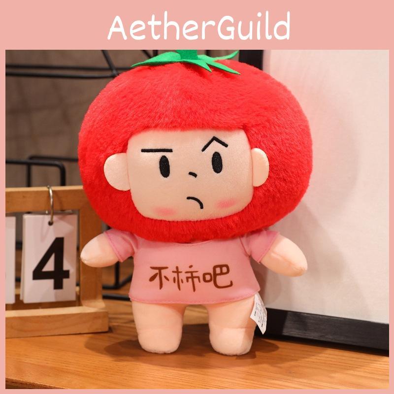 Vegetable Tomato Brothers Social Figurine Plush Toy For Kids Gift Collection And