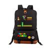 Super Mario Backpack Student School Bag Teen Backpack Men's and Women's Casual Backpack Computer Bag