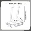 Plate Stands for Display, Picture Frame Stand, Acrylic Display Holder Easel