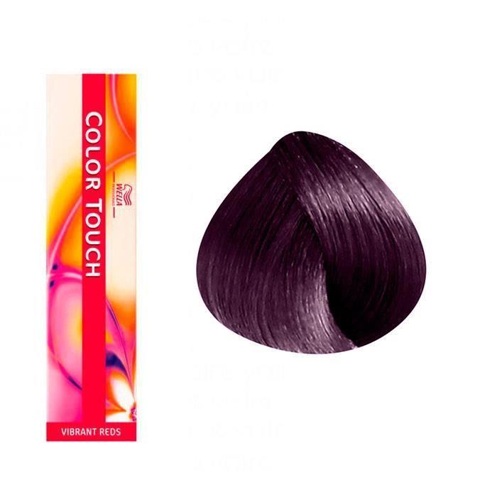 Wella Color Touch 3/66 — Coloration semi-permanente sans ammoniaque, Châtain Foncé Violine Intense