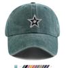 Pc Sparkling Rhinestone Star Trucker Hat  Unisex Baseball Cap with Rhinestone FivePointed Star Print Adjustable Buckle Closu