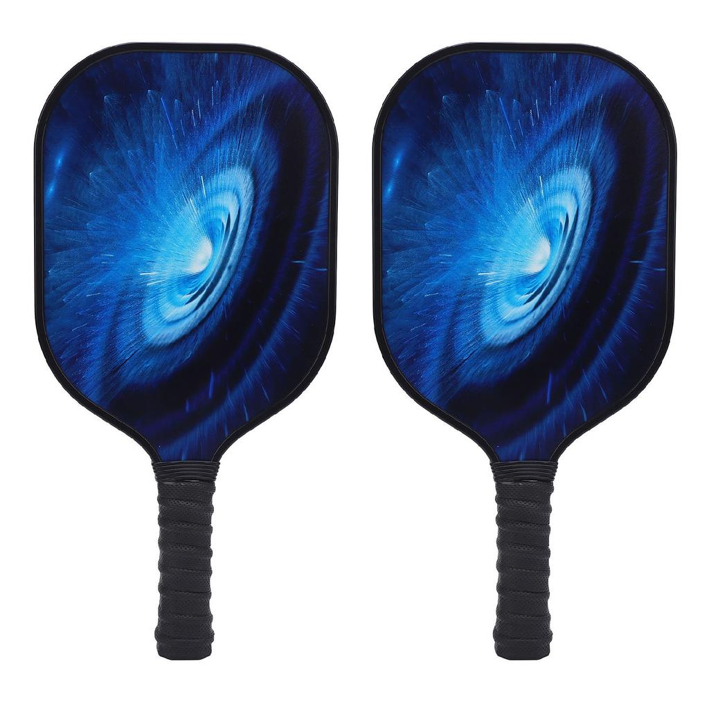 Pickle Ball Paddles Honeycomb Core Fiberglass Surface Pickle Ball Set with 2 Rackets 2 Balls 1