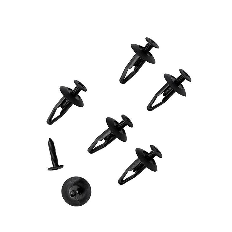 8mm Plastic Rivet Clips for Car Bumpers & Fenders - Ford Compatible