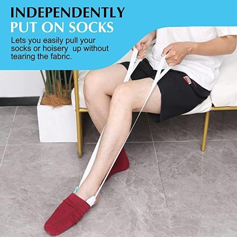 Sock Threader Easy On Off Sock Aid Tools For Elderly Socks Helper No Bending