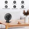 Bigqin Quiet Mini Foldable Desk Small But 3 Speed USB Adjustable for Living or Car Black Fan, Powerful, Settings, Powered, Angle, Office, Room, Room,