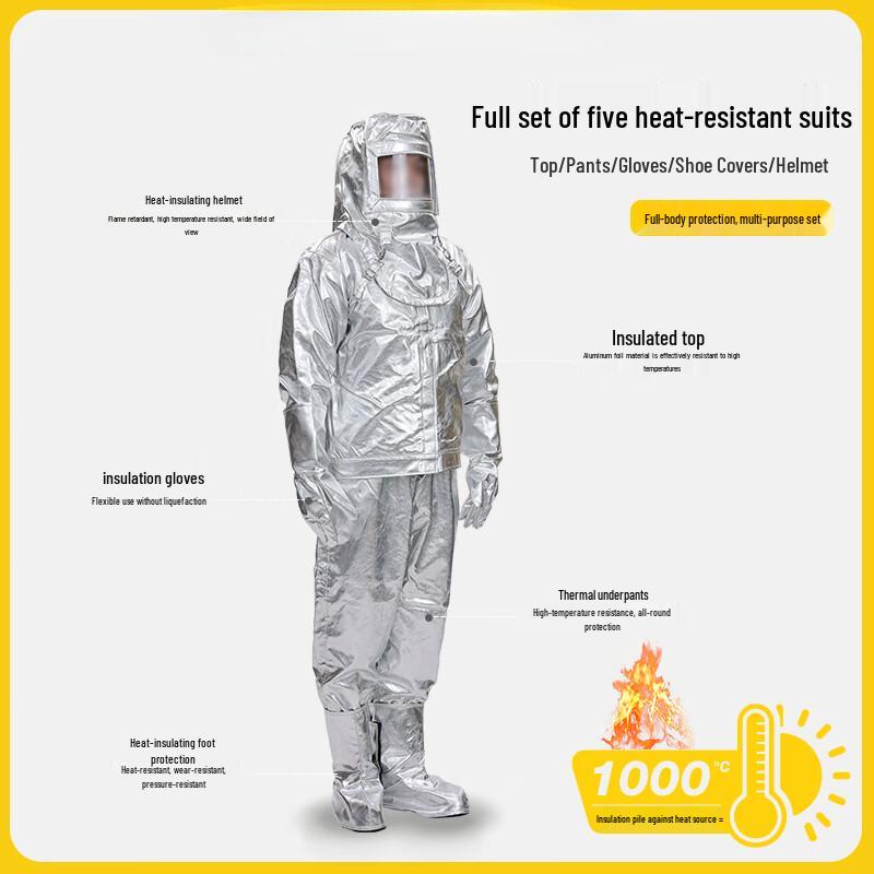 LIBOAN Industrial Split Thermal Protective Suit