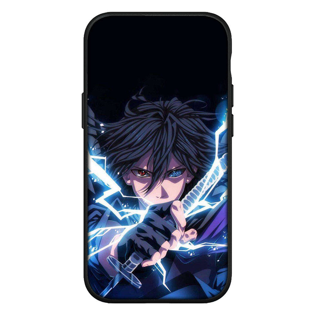 Cover for iPhone 16 15 Xiaomi Redmi Note 14 13 12 11 Pro Max X 8 9 16e Samsung Galaxy S25 S24 S23 Moto E15 OPPO Huawei Uchiha Sasuke Naruto Phone Case