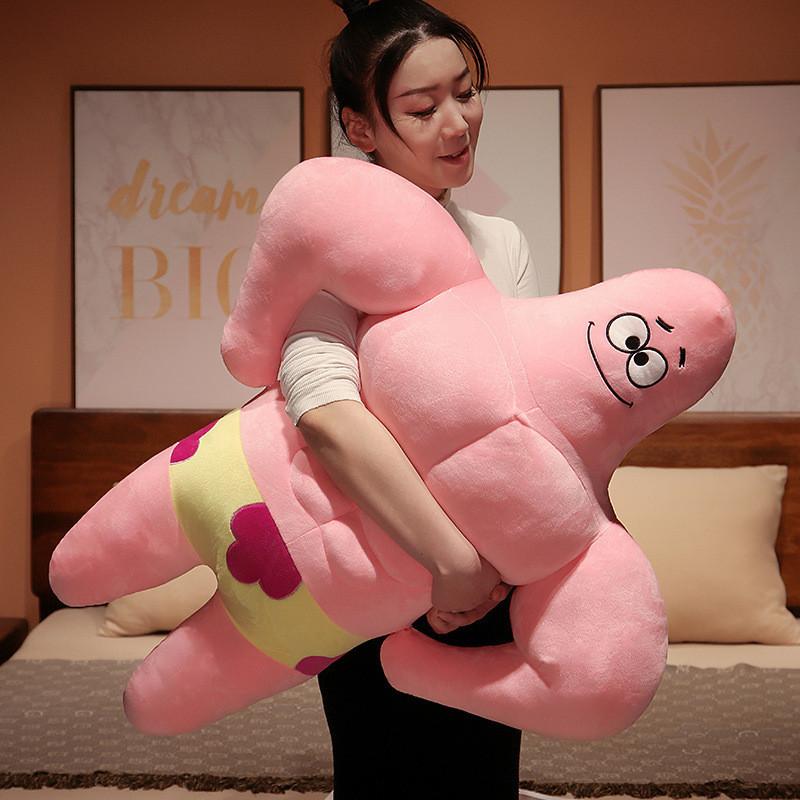 Spongebob Muscle Squarepants Patrick Star Plush Toy Stuffed Decoration Doll