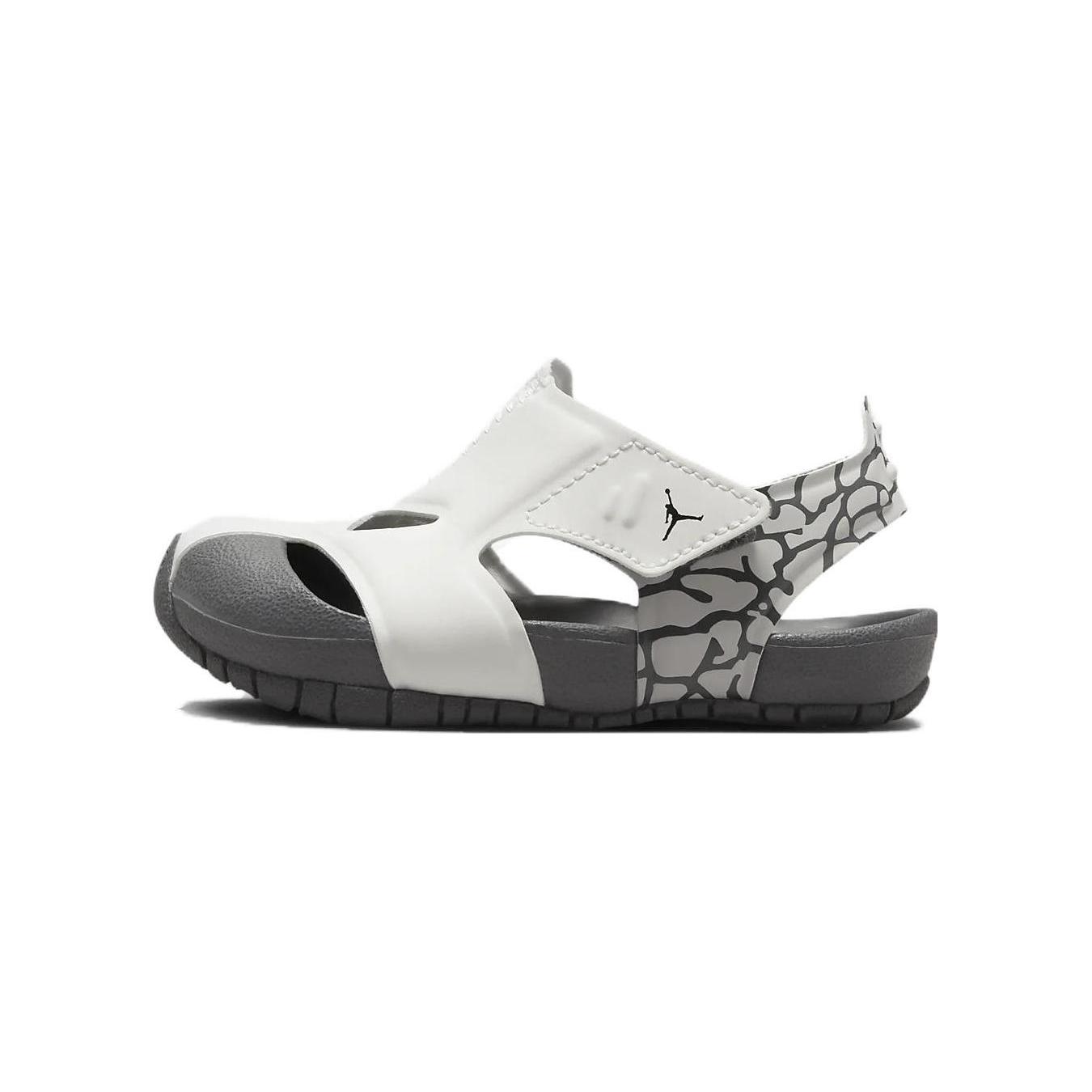 Jordan Flare TD Slip Resistant, Abrasion Resistant, Breathable Children s Sandals White Black Infant And Toddler CI7850-100 17