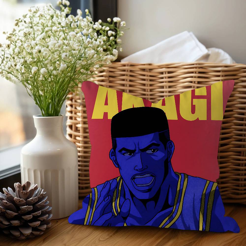 Anime SLAM DUNK Sakuragi Cushion Cover Pillow Cover Decor Pillowcase Printed Cushion Case For Couch