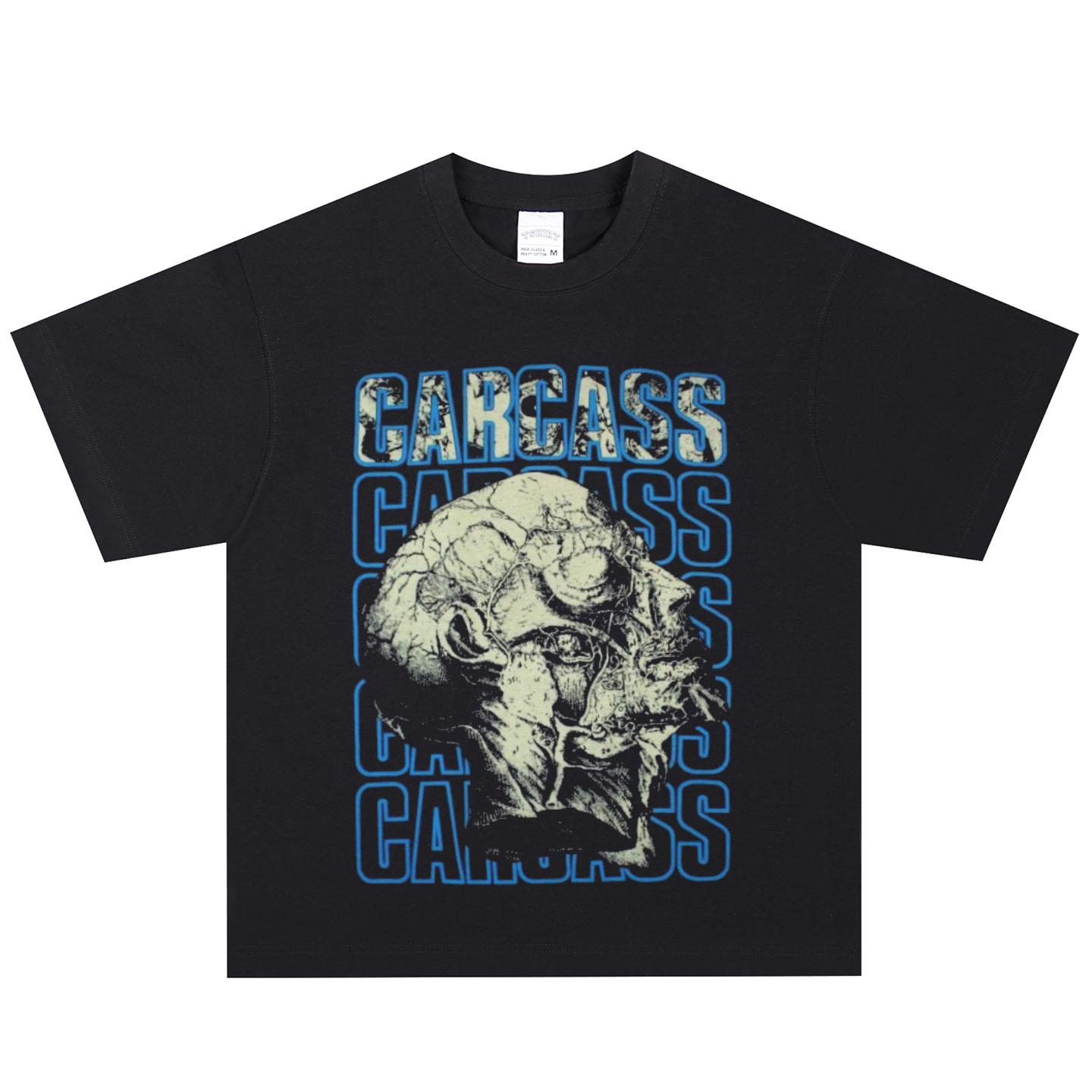 Carcass T-Shirt, Soft Fabric Casual Daily Wear XXL