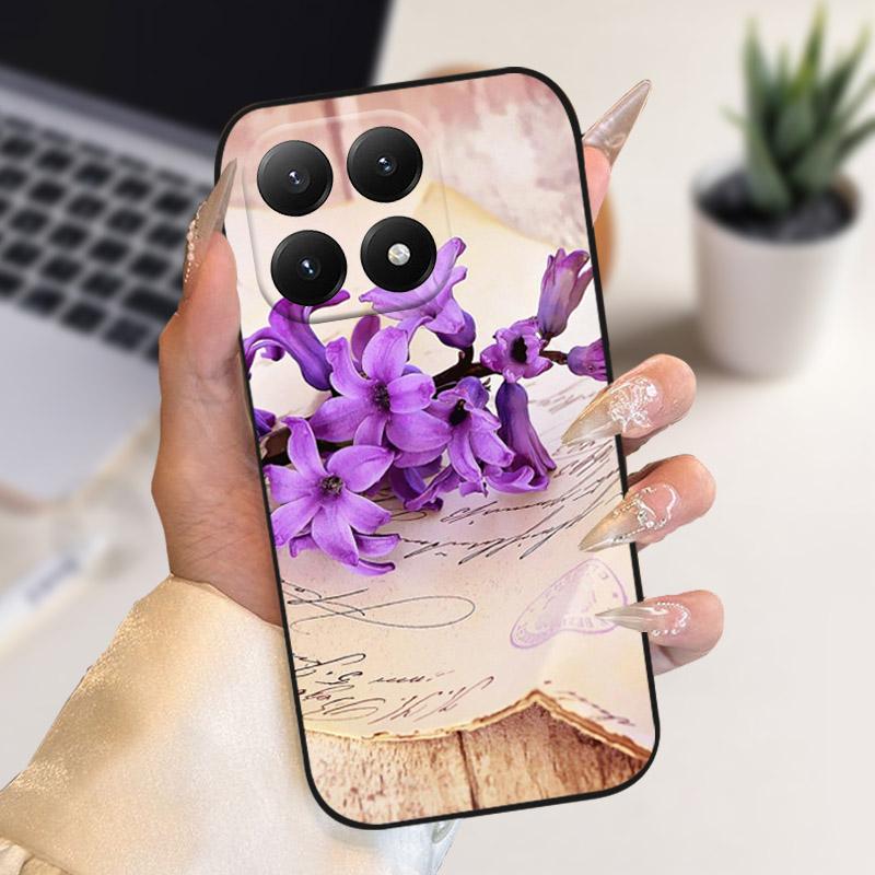 Pro Xiaomi 15T Pouzdro Stylová Malba Nárazuvzdorný Zadní Kryt Pro Xiaomi 15 T Kryt Telefonu Měkký TPU Silikonový Ochranný Kryt Proti Pádu