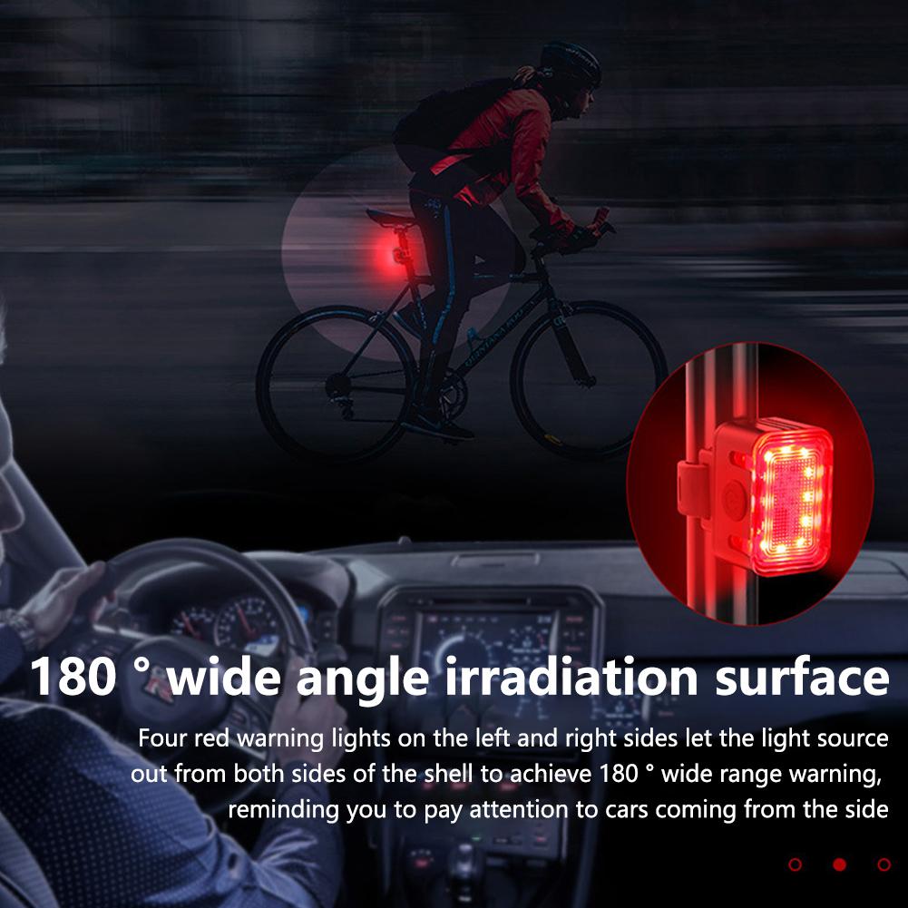 Led Bicycle Light Set High Brightness Waterproof Usb Rechargeable Aluminum Alloy Bicycle Front Rear Light