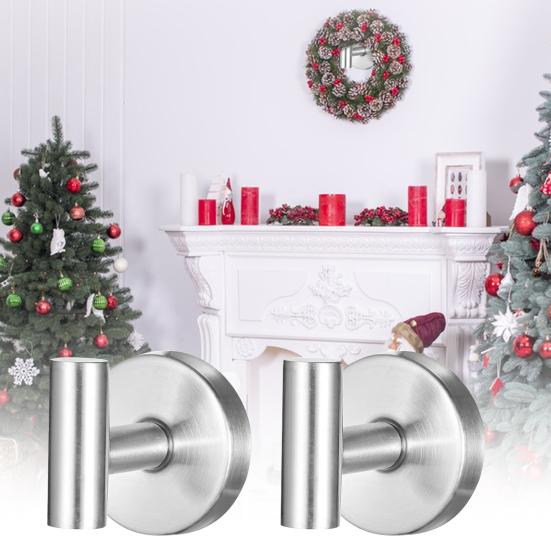 Přísavkové háčky Bezvrtací háčky na ručníky Nerezové věšáky na župany do ložnice na skleněná okna Věšák na věnec na vchodové dveře