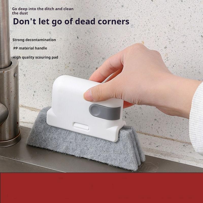Dead Corner Killer | Multi-Purpose Window/Door Groove Brush | Heavy-Duty Gap Cleaning Tool | Household Cleaning Magic