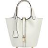 CASSILE Women's Luxury Leather Bucket Bag