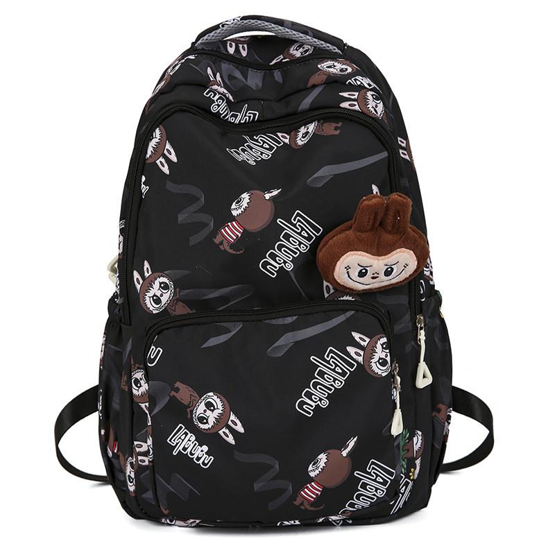 Student Themed Backpack Schoolbag Outdoor Large Capacity Travel Bag