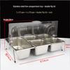Yangge CYY 304 Stainless Steel 5-Compartment Food Tray Set