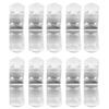 10Pcs Corner Brace Stainless Steel Thicken Right Angle Bracket Connector for Shelf Furniture