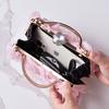 Pink Tote Bag Flower Shoulder High-end Spring Bag 2026 Luxury Designer Diamond Handbags for Woman Elegant Evening Wedding Clutch