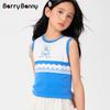BARRY BANNY Girls' Color Block Sleeveless Top