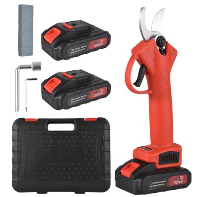 30 mm 21 V elektrilised oksakäärid Professionaalsed juhtmeta puulõikurid 2 oksaga