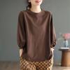 Trendy Casual Half-Sleeve Top for Women - Spring/Summer New Arrivals, Versatile Vintage Style Short Sleeve T-Shirt