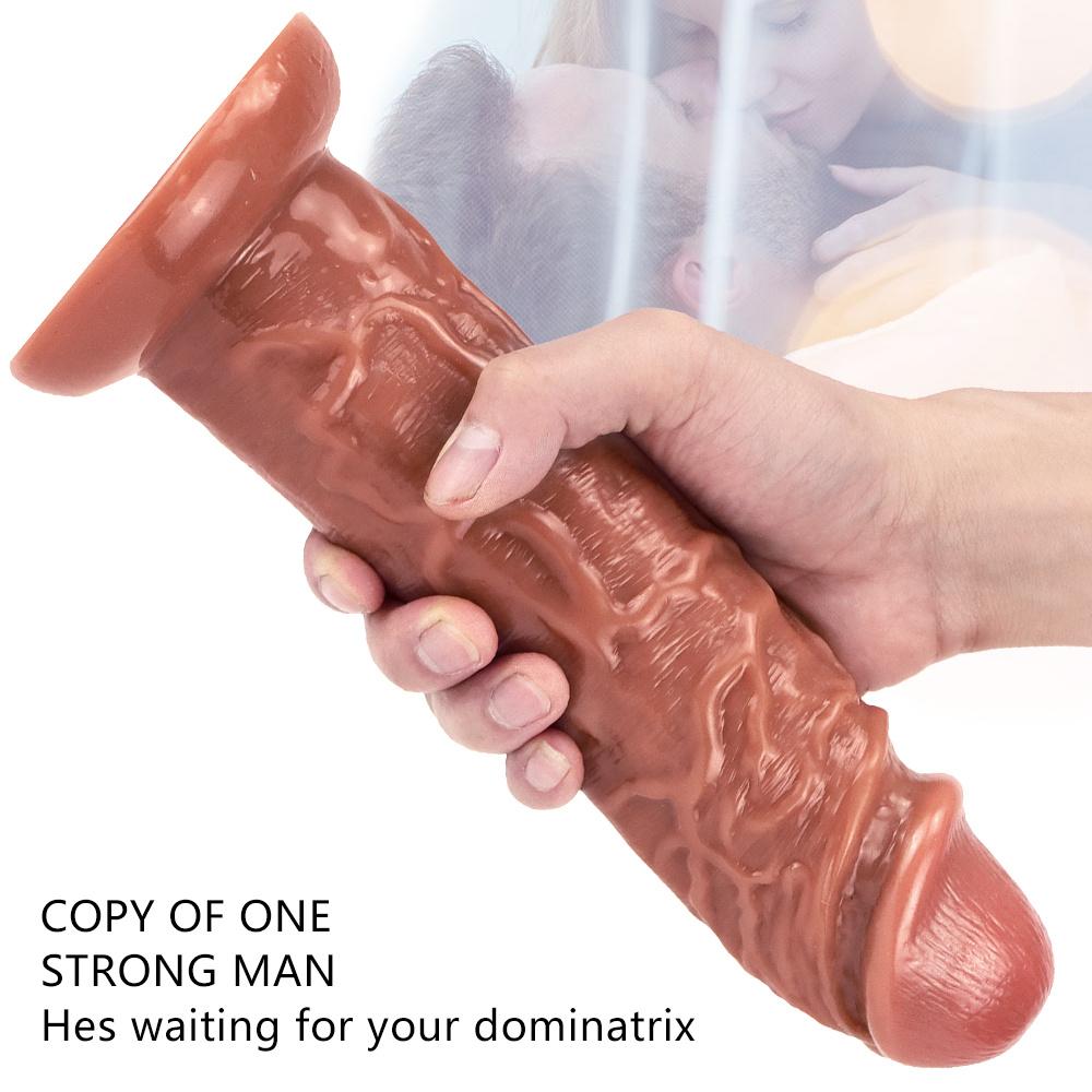 Realistic Soft Jelly Big Dildo G Spot Clitoris Stimulation Sex Toys for Women Sex Product Female Masturbator