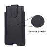 Genuine Leather Pouch For Samsung Galaxy S25Ultra S25edge S24FE A36 A26 A16 Iphone 16 15 14 13 Xiaomi Phone Holster Waist Bag