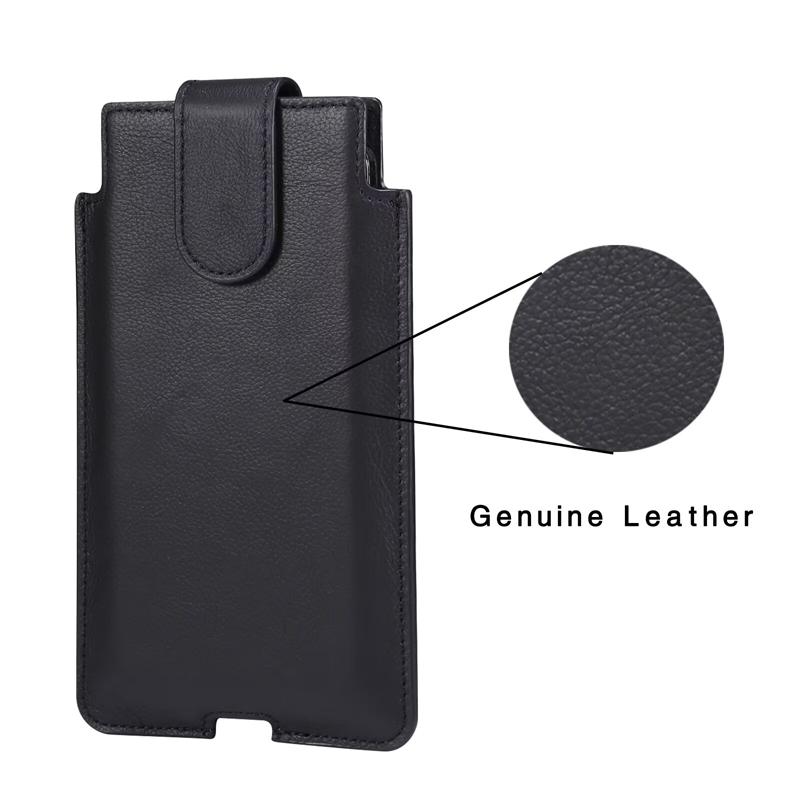 Echte Leder Tasche Für Samsung Galaxy S25Ultra S25edge S24FE A36 A26 A16 iphone 16 15 14 13 Xiaomi Handy Holster Gürteltasche